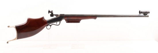 Custom Antique J M Marlin Ballard's Pat. Schuetzen Style Falling Block ...