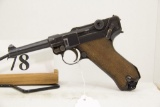 Luger, Model 1906, Semi Auto Pistol, 9 mm cal,