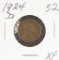 1924 - D Lincoln Cent - XF