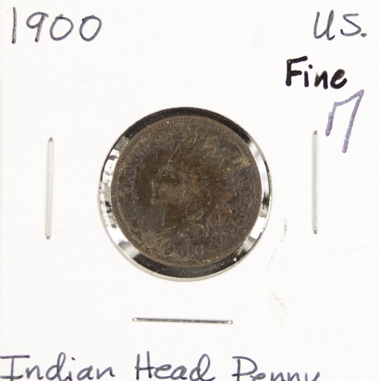 1900 Indian Head Cent - F