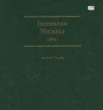 Set of Jefferson Nickels 1976-2006 with Proofs in Archival Album