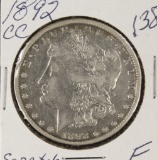 1892-CC Morgan Dollar - Fine - Scratched