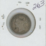 1901 - Canadian 25 Cents - F