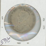 1917 Canadian 50 Cents - VG