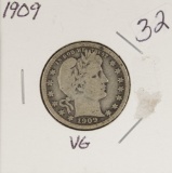 1909 Barber Quarter - VG