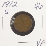 1912 - S Lincoln Cent - VF