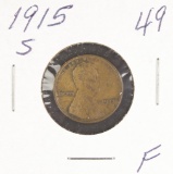 1915 - S Lincoln Cent