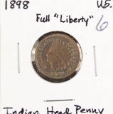 1898 Indian Head Cent - F