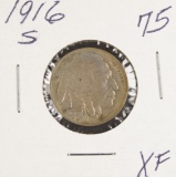1916 - S Buffalo Nickel - XF