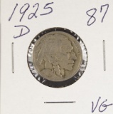 1925 - D Buffalo Nickel -VG