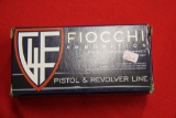 Box of 50, Fiocchi 9 mm Luger 115 gr FMJ