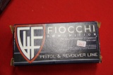 Box of 50, Fiocchi 9 mm Luger 115 gr FMJ