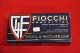 Box of 50, Fiocchi 9 mm Luger 115 gr FMJ