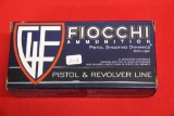 Box of 50, Fiocchi 9 mm Luger 115 gr FMJ