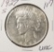 1927-S Peace Dollar -UNC