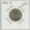 1950- D Jefferson Nickel