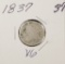 1837 Capped Bust Dime - VG