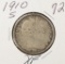 1910-S Barber Half Dollar- XF