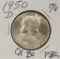 1950-D Franklin Half Dollar