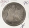 1860-O Seated Liberty Dollar - XF