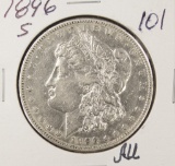 1896-S Morgan Dollar - AU