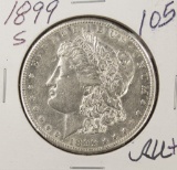 1899-S Morgan Dollar - AU+