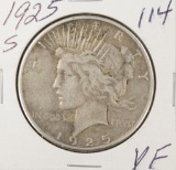 1925-S Peace Dollar -VF
