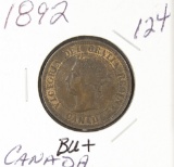 1892 Canada Large Cent - UNC