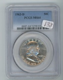 1963-D PCGS MS 64 Franklin Half Dollar