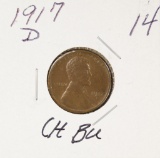 1917 - D Lincoln Cent - UNC