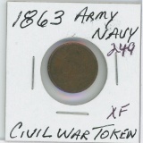 1863 Civil War Token