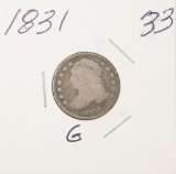 1831 Capped Bust Dime - G