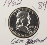 1962 Proof Franklin Half Dollar