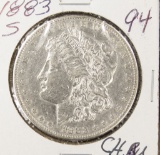 1883-S Morgan Dollar-BU