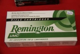 1 Box of 20, Remington, 223 Rem 55 gr MC