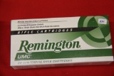 1 Box of 20, Remington, 223 Rem 55 gr MC