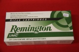 1 Box of 20, Remington, 223 Rem 55 gr MC