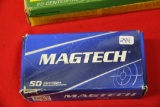 1 Box of 50, Magtech, 9 mm  Luger 115 gr FMJ