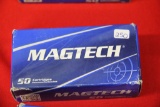 1 Box of 50, Magtech, 9 mm  Luger 115 gr FMJ