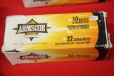 1 Box of 500, Armscor, 22 lr 36 gr HP