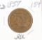 1857 - LG DATE- LARGE CENT