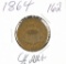1864- TWO CENT PIECE