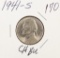 1941 - S JEFFERSON NICKEL