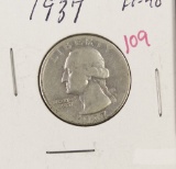 1937 WASHINGTON QUARTER