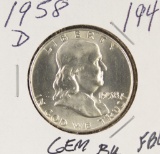 1958-D FRANKLIN HALF