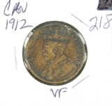 1912 CANADIAN LARGE CENT