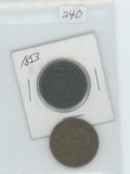 (2) AG LARGE CENTS