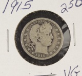 1915 - BARBER QUARTER - VG