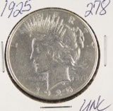 1925 PEACE DOLLAR - UNC