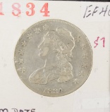 1834 BUST HALF DOLLAR